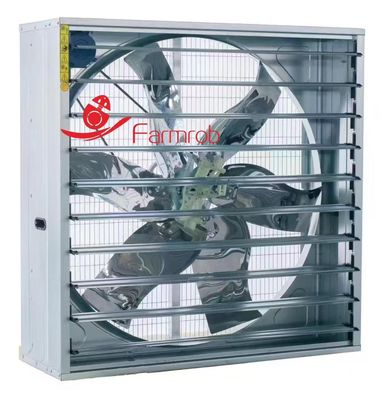 430BA Stainless Steel Blade Chiếc hộp gia cầm Fan Khối lượng không khí cao Cho nuôi gia cầm